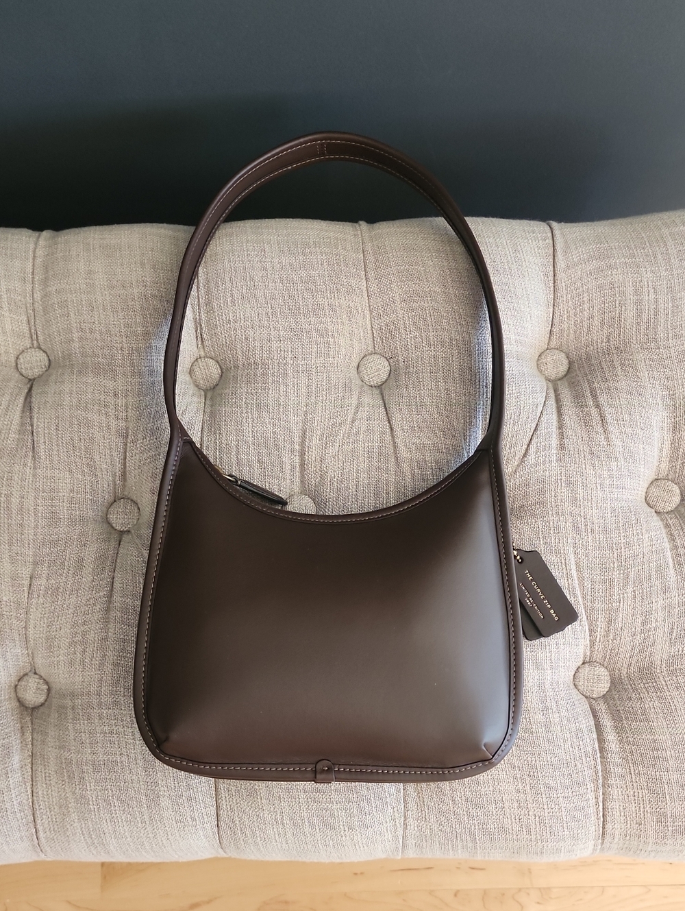 Coach Curve Zip Bag Maple - Picture 3 of 11